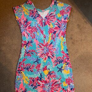 Lilly Pulitzer 68168 Anastasia Button Dress Size small